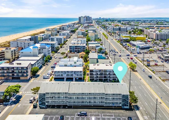 Hébergement de vacances Renovated Oceanside 2br W Deck & Park Views Ocean City